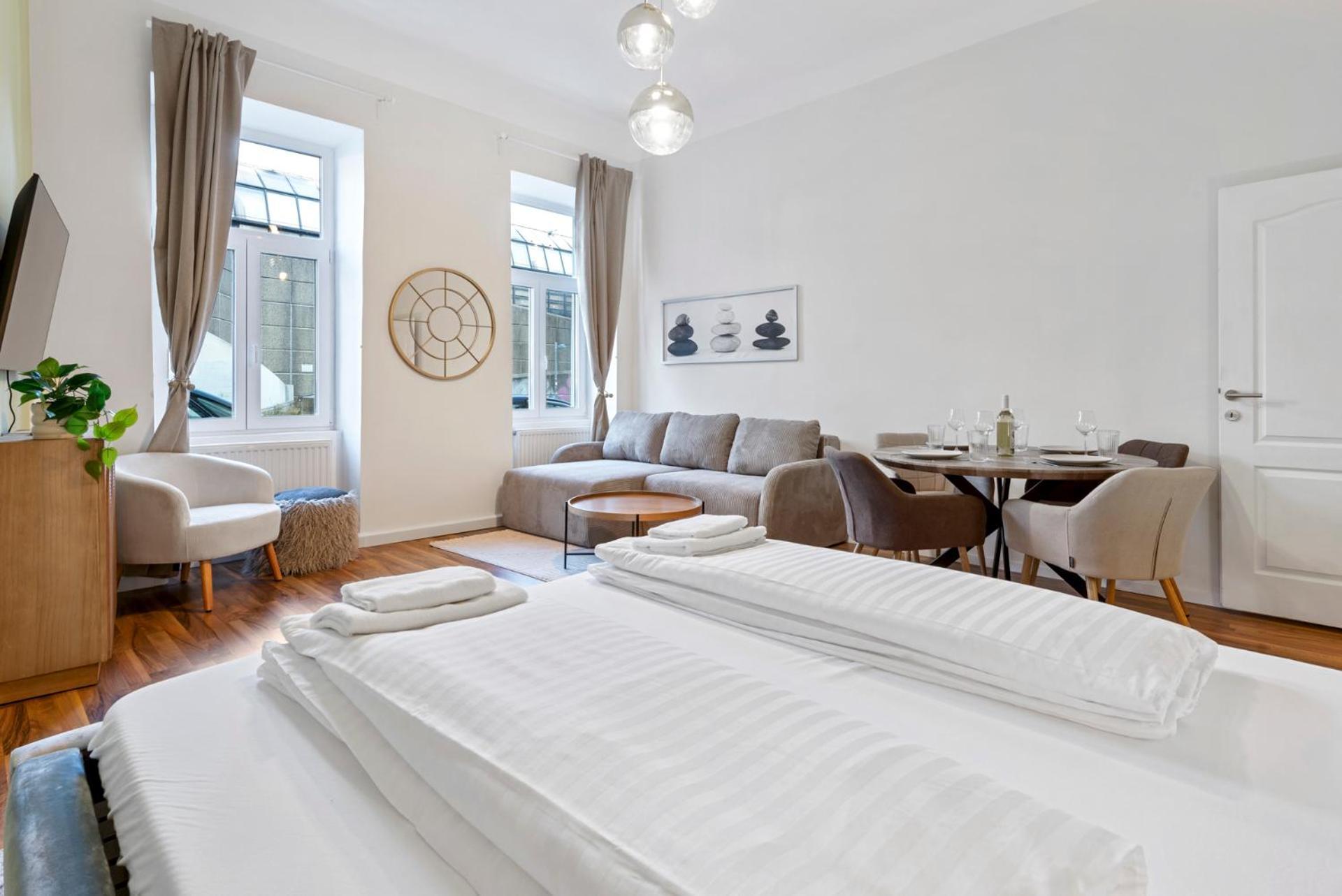 Cozy City Apartment - 15 Min To City-Centre - Contactless 24H Check-In 维也纳 外观 照片